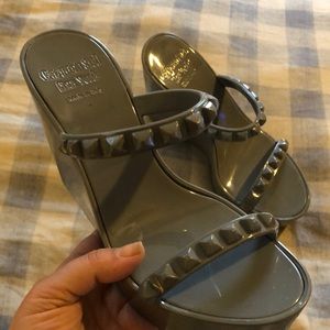 Carmen Sol wedge sandals